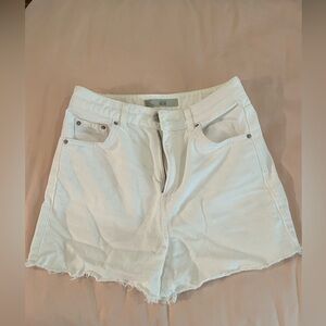 Topshop moto mom shorts